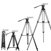 Professzionális Carbon Fiber Videós Állvány/Tripod + 502 Fluid Fej - 180cm