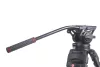 Professzionális Carbon Fiber Videós Állvány/Tripod + 502 Fluid Fej - 180cm