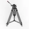 Professzionális Carbon Fiber Videós Állvány/Tripod + 502 Fluid Fej - 180cm