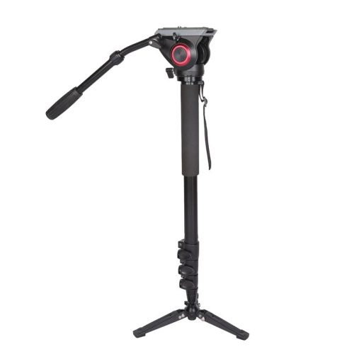 MKA VH-01 Alumínium Video-Monopod (185cm Állvány) + Video-Fluid Fej