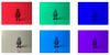 Dupla RGB 90cm Octa-Softbox Set - 120W RGB 3000-6000K LED Nyolcszögű Softbox 2M Állvánnyal