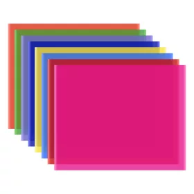   RGB Vaku/ Stúdió Lámpa Színes szűrő Filter (40x50cm) (20db)