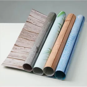   57×87cm kétoldalas háttérpapír – fekete-fehér, fa és márvány mintával
