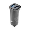Ricomm RA241 2xUSB-A Autós Töltő - 24W