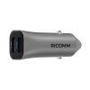 Ricomm RA241 2xUSB-A Autós Töltő - 24W