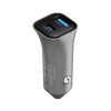 Ricomm RA381 Autós Töltő 38W 1xUSB-A, 1xUSB-C