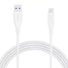 Ricomm USB-A - USB-C Kábel 1.2m Gyors Töltéshez (RLS004ACW)