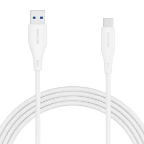   Ricomm USB-A - USB-C Kábel 1.2m Gyors Töltéshez (RLS004ACW)