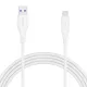 Ricomm USB-A - USB-C Kábel 1.2m Gyors Töltéshez (RLS004ACW)