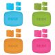 Rode Színes mikrofonjelölő sapkák és kábeljelölők NT-USB Mini mikrofonhoz, 4db/ csomag