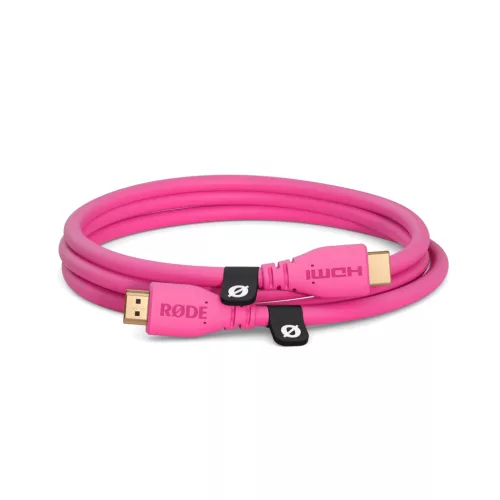 RØDE HDMI Cable prémium HDMI kábel, 1.5m, rózsaszín