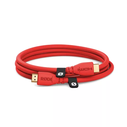 RØDE HDMI Cable prémium HDMI kábel, 1,5m, piros