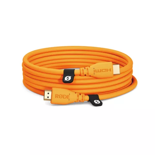 RØDE HDMI Cable prémium HDMI kábel, 3m, narancssárga