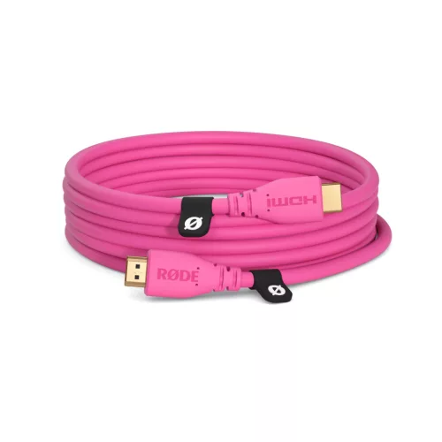 RØDE HDMI Cable prémium HDMI kábel, 3m, rózsaszín