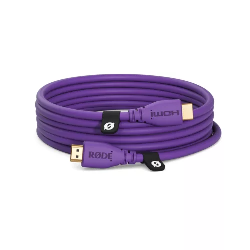 RØDE HDMI Cable prémium HDMI kábel, 3m, lila