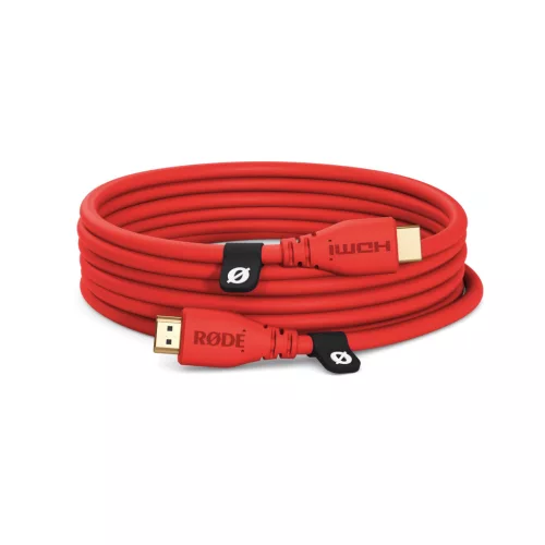 RØDE HDMI Cable prémium HDMI kábel, 3m, piros