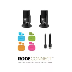 Rode NT-USB Mini podcast szett 2 személyre
