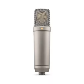   Rode Nagymembrános kondenzátor stúdió mikrofon csomag hibrid XLR és 32bit lebegőpontos digitális USB-C kimenettel, 6m XLR és USB kábel, SM6  rezgésgátló mikrofonfogó, ezüst