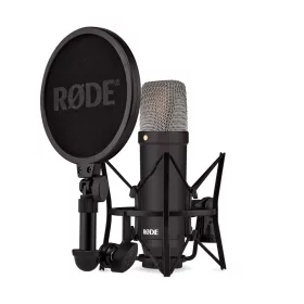   RODE NT1 Signature Series kondenzátor stúdiómikrofon csomag, fekete