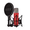 RODE NT1 Signature Series kiondenzátor stúdió mikrofon csomag, piros