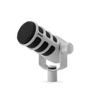   RØDE PodMic dinamikus broadcast és podcast mikrofon, fehér