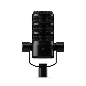   Rode PodMic USB dinamikus podcast és produkciós mikrofon XLR és USB-C csatlakozóval, fekete