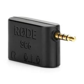   RODE Kettős TRRS csíptetős mikrofon és fejhallgató adapter IOS, Android és egyéb készülékekhez