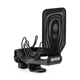   Rode Leszerelhető pop-filterrel egybe épített rezgéscsillapító mikrofonfogó dupla Rycote Lyre csillapító rendszerrel