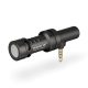 Rode VideoMic Me mini kondenzátor mono videómikrofon mobil eszközökhöz, TRRS csatlakozóval és fejhallgató kimenettel