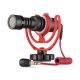 RODE VideoMicro mini videomikrofon Rycote Lyre felfüggesztéssel