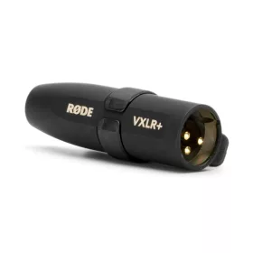   Rode VXLR+ TRS jack - XLR adapter fantom táp konverzióval (3.5mm TRS kis jack aljzat - XLR dugó, 12-48V > 3-5V fantom konverzió)