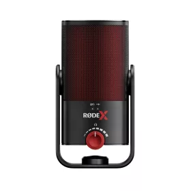   Rode XCM-50 kompakt kondenzátor USB mikrofon fejlett DSP funkciókkal, fejhallgató erősítővel gamereknek és streamereknek