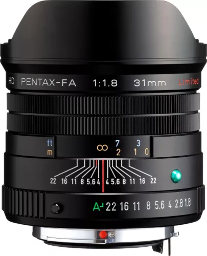 Pentax FA HD 31mm F1.8 Limited objektív - fekete