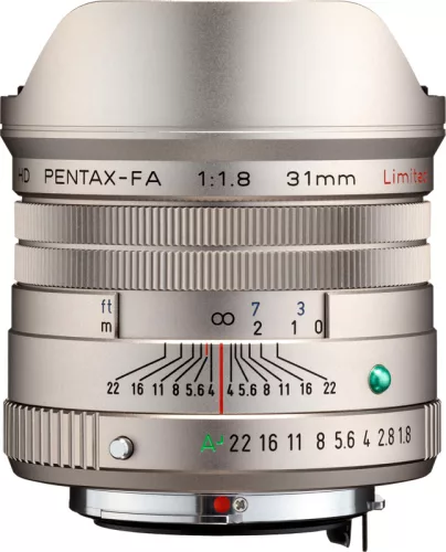 Pentax FA HD 31mm F1.8 Limited objektív - ezüst