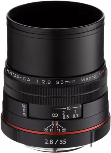 Pentax HD DA 35mm F/2.8 Macro Limited objektív - fekete