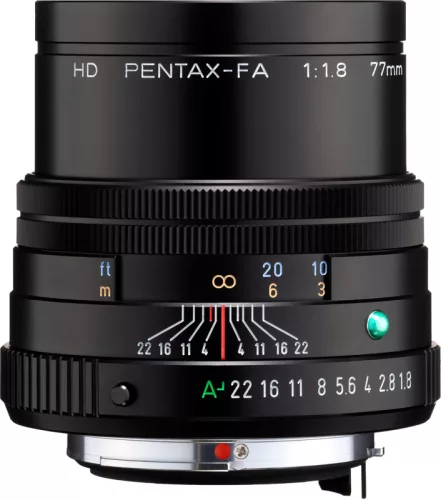 Pentax FA HD 77mm F1.8 Limited objektív - fekete