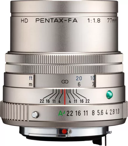 Pentax FA HD 77mm F1.8 Limited objektív - ezüst