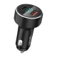 Remax Autós Töltő USB, USB-C, 58,5W (Fekete) (RCC215)