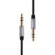 Remax RL-L200 3.5mm AUX mini jack kábel 2m (fekete)