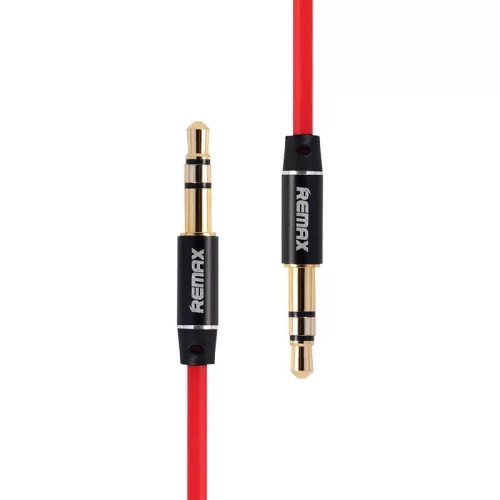 Remax RL-L200 3.5mm AUX mini jack kábel 2m (piros)
