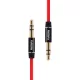 Remax RL-L200 3.5mm AUX mini jack kábel 2m (piros)