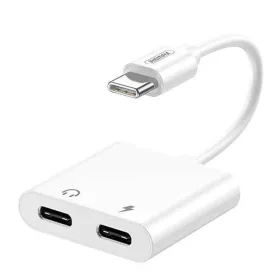 Remax REMINE USB-C Audio Adapter (fehér)