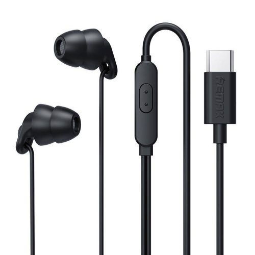 Remax RM-518a fejhallgató, USB-C, 1.2 m (fekete)