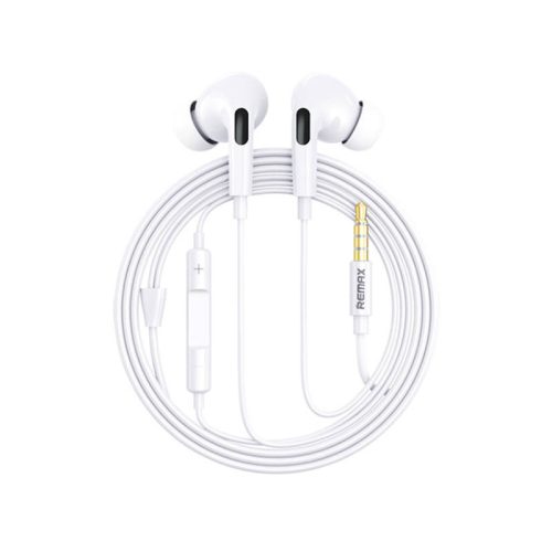 Remax RM-533 fülhallgató, 3.5 mm mini jack, 1.2 m (fehér)