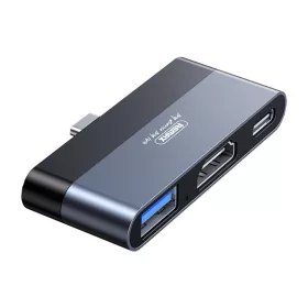   Remax Multifunkciós Dokkolóállomás USB, HDMI, USB-C Csatlakozó(RP-U15)