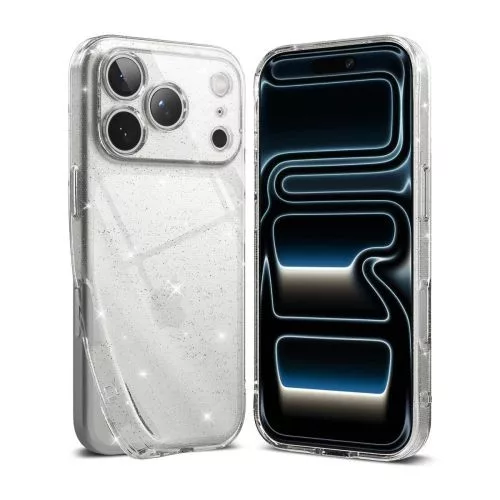 Ringke iPhone 17 Pro Max tok Air csillámos átlátszó
