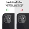 Ringke iPhone 12 mini Camera védő üveg átlátszó