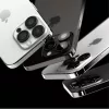 Ringke iPhone 15 Pro Camera Lens Frame védő Aluminium Alloy készlet átlátszó (fekete)