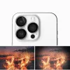 Ringke iPhone 15 Pro Camera Lens Frame védő Aluminium Alloy készlet átlátszó (fekete)