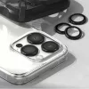 Ringke iPhone 15 Pro Camera Lens Frame védő Aluminium Alloy készlet átlátszó (fekete)